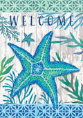 Teal Starfish-FM - 12” x 18”