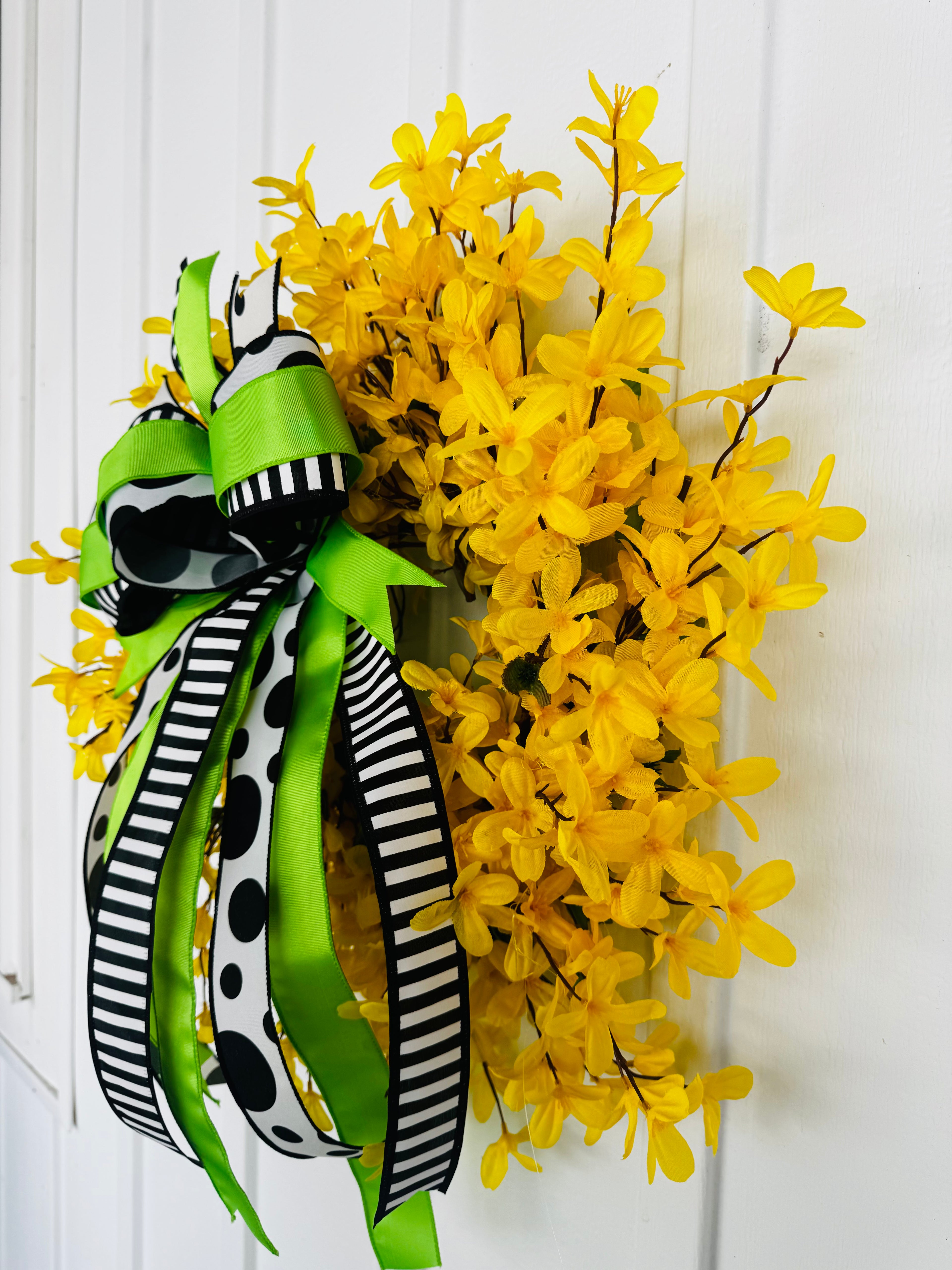 Forsythia Wreath