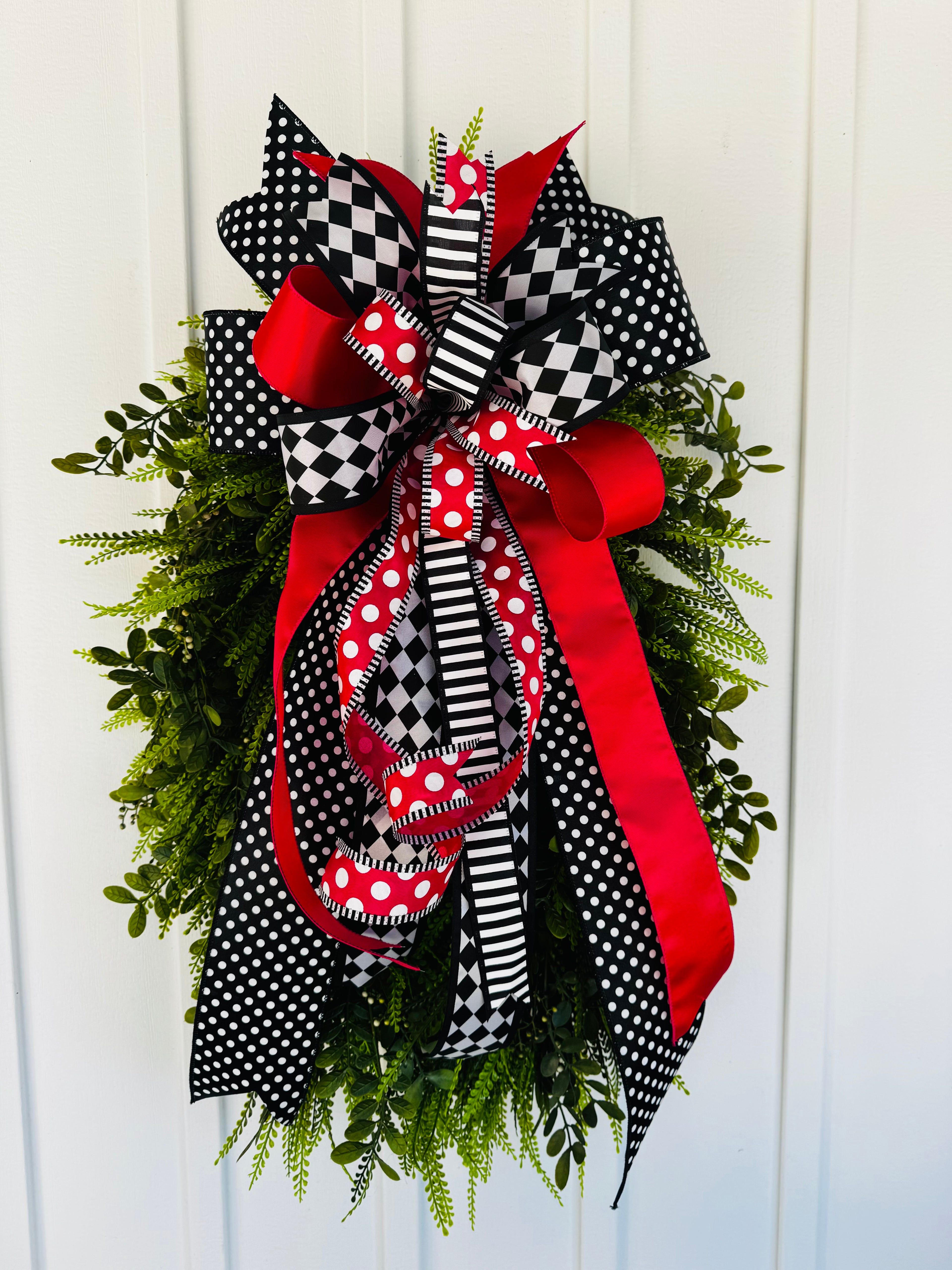 XLG Sassy Polka Dot Bow