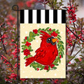 Christmas Cardinal Garden Flag