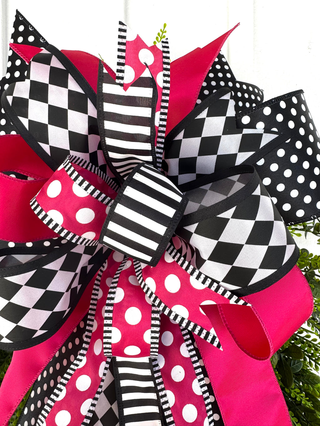 XLG Sassy Polka Dot Bow