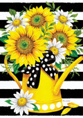 Sunflower Watering Can-FL - 28” x 40”