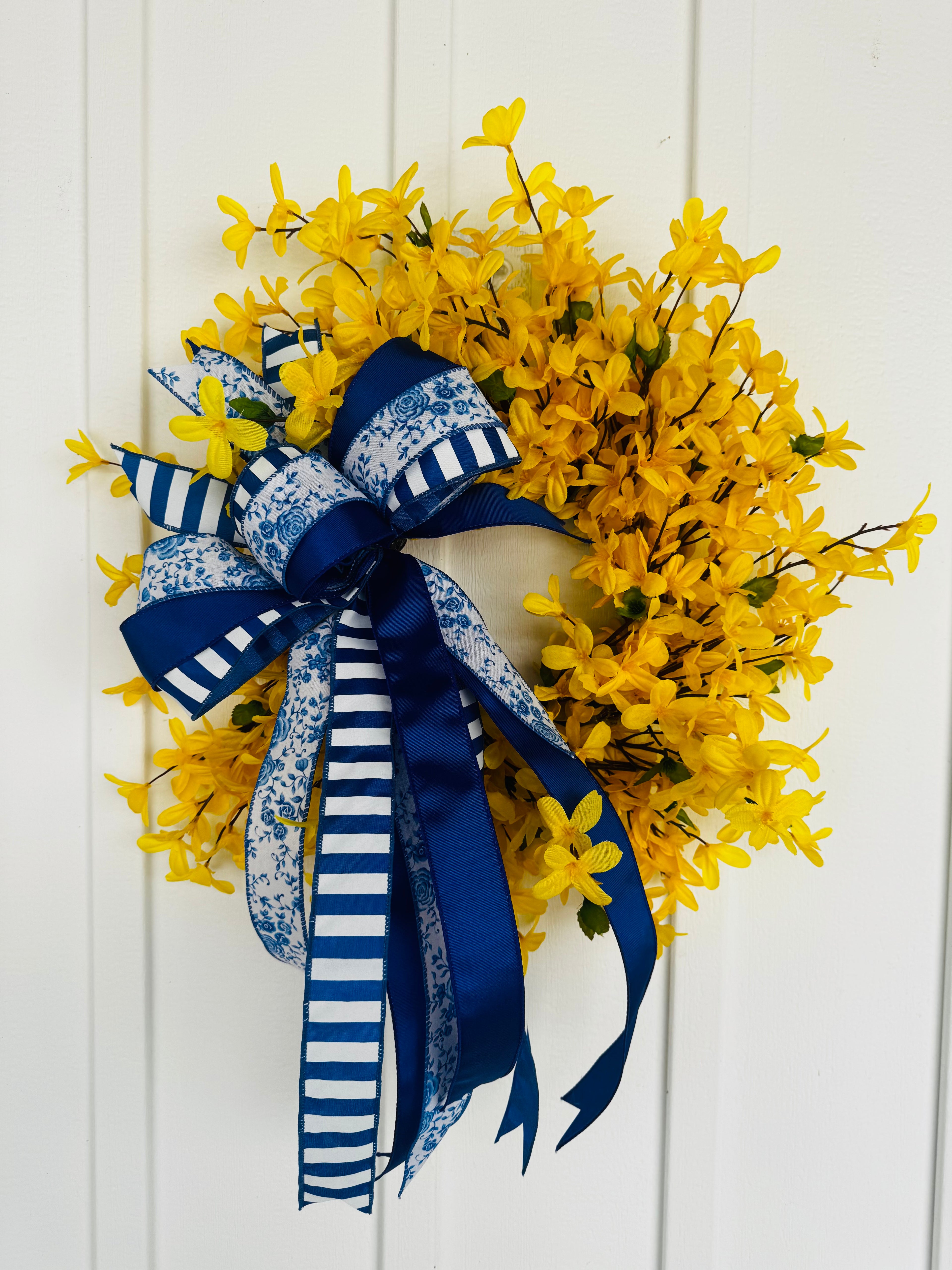Forsythia Wreath