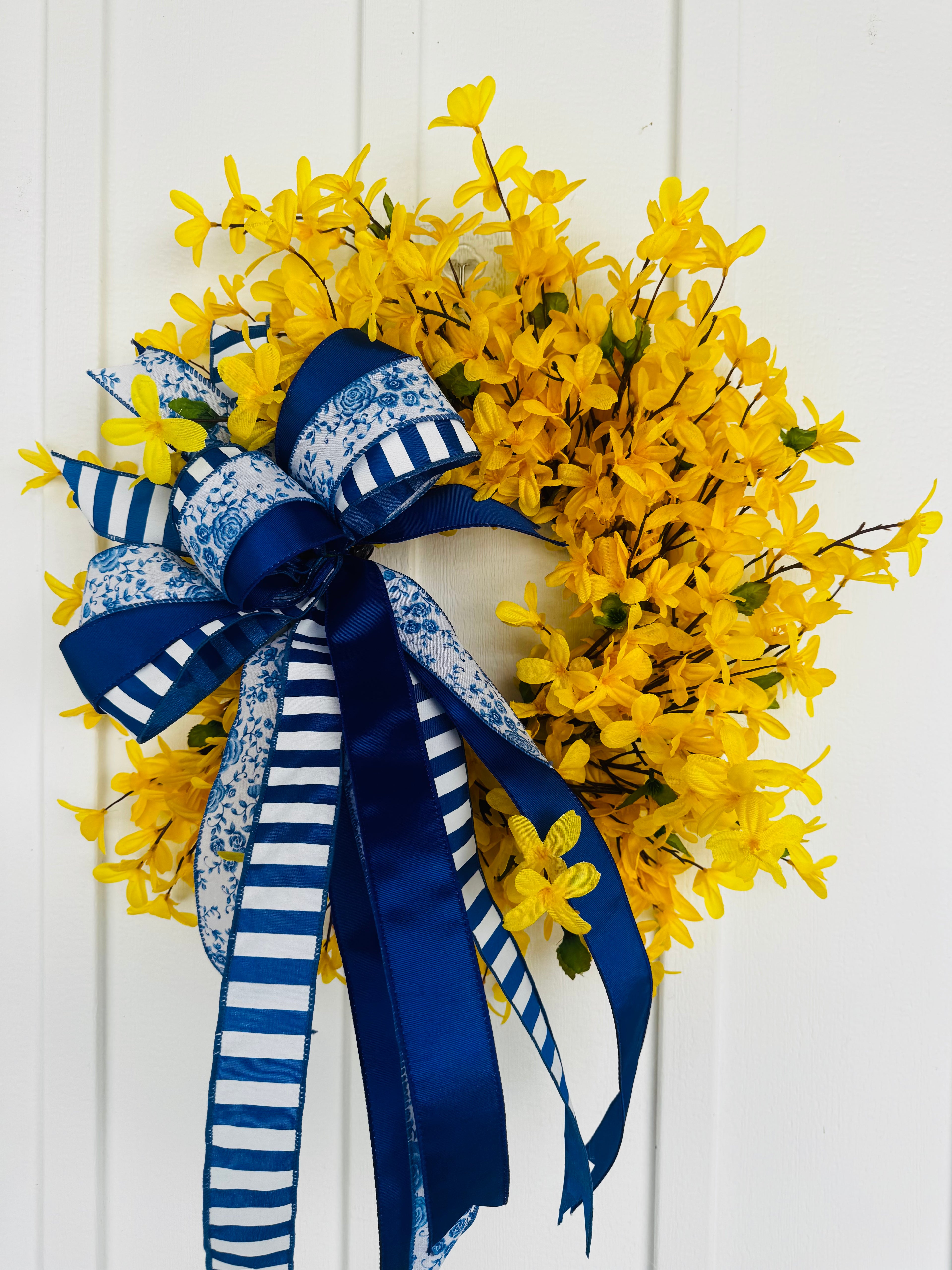 Forsythia Wreath