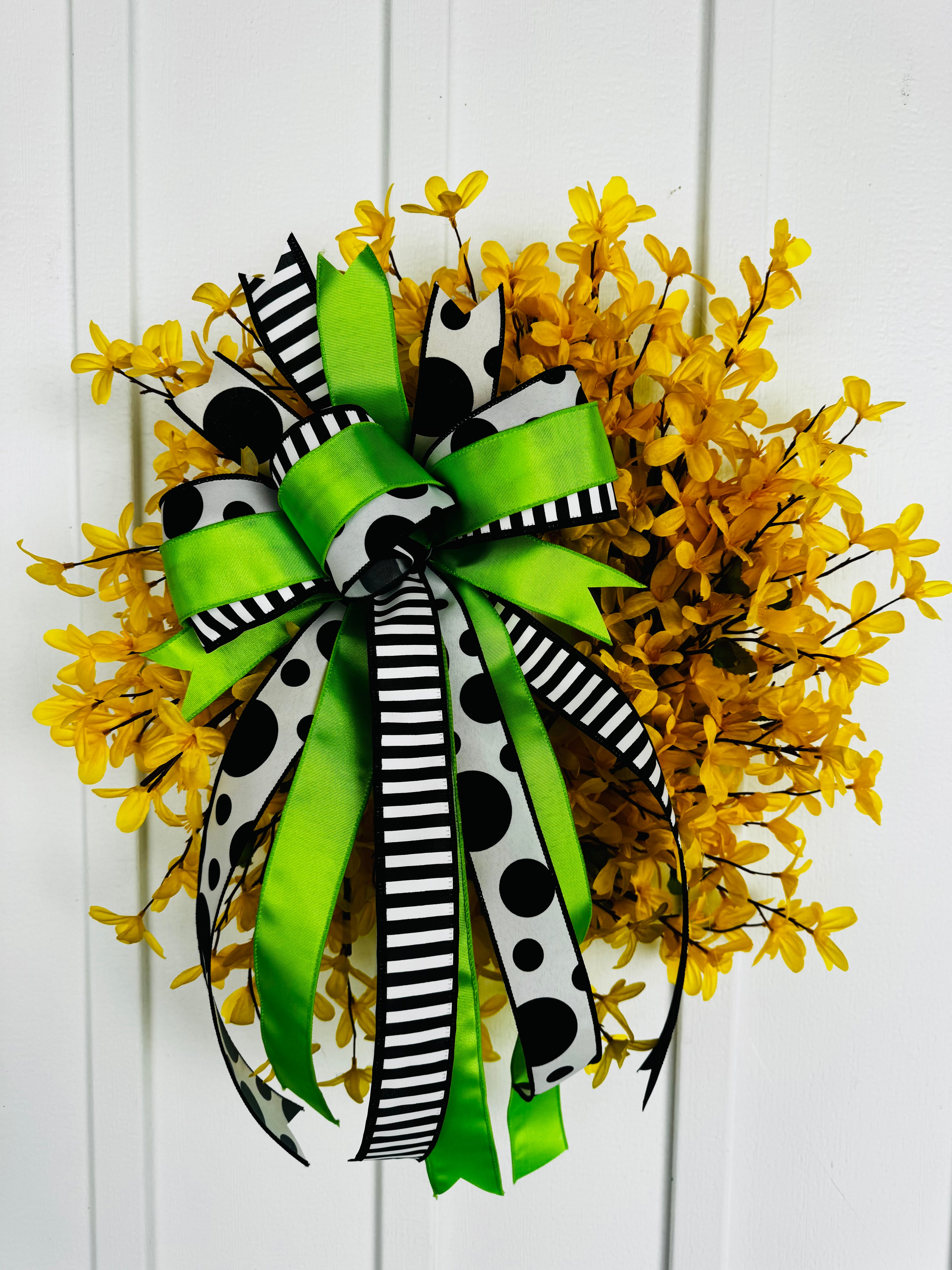 Forsythia Wreath