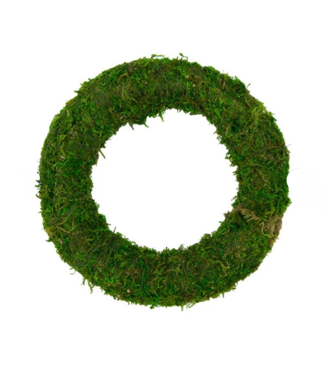 Grass Wreath W/Deer Moss