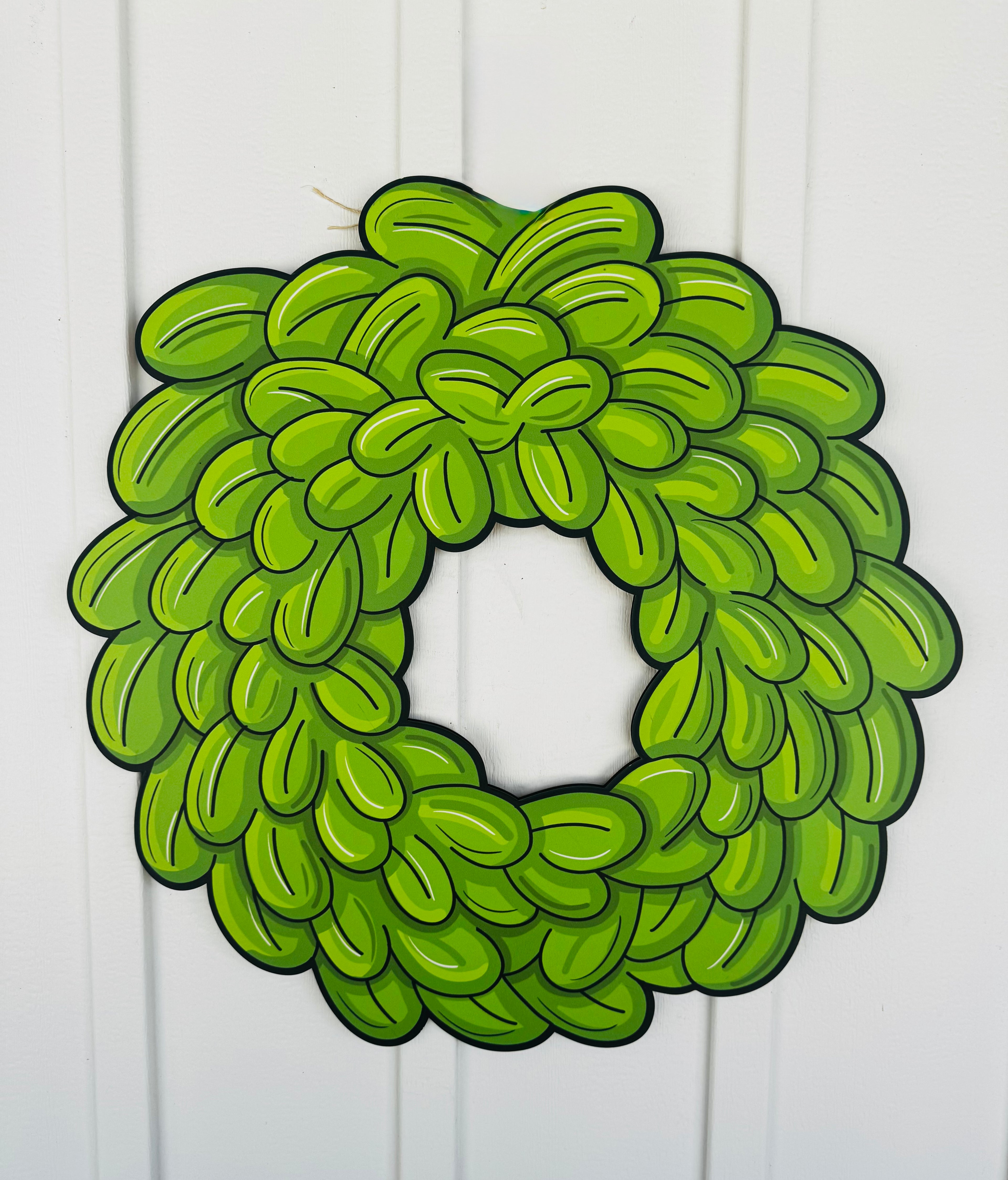 Evergreen Round Door Hanger