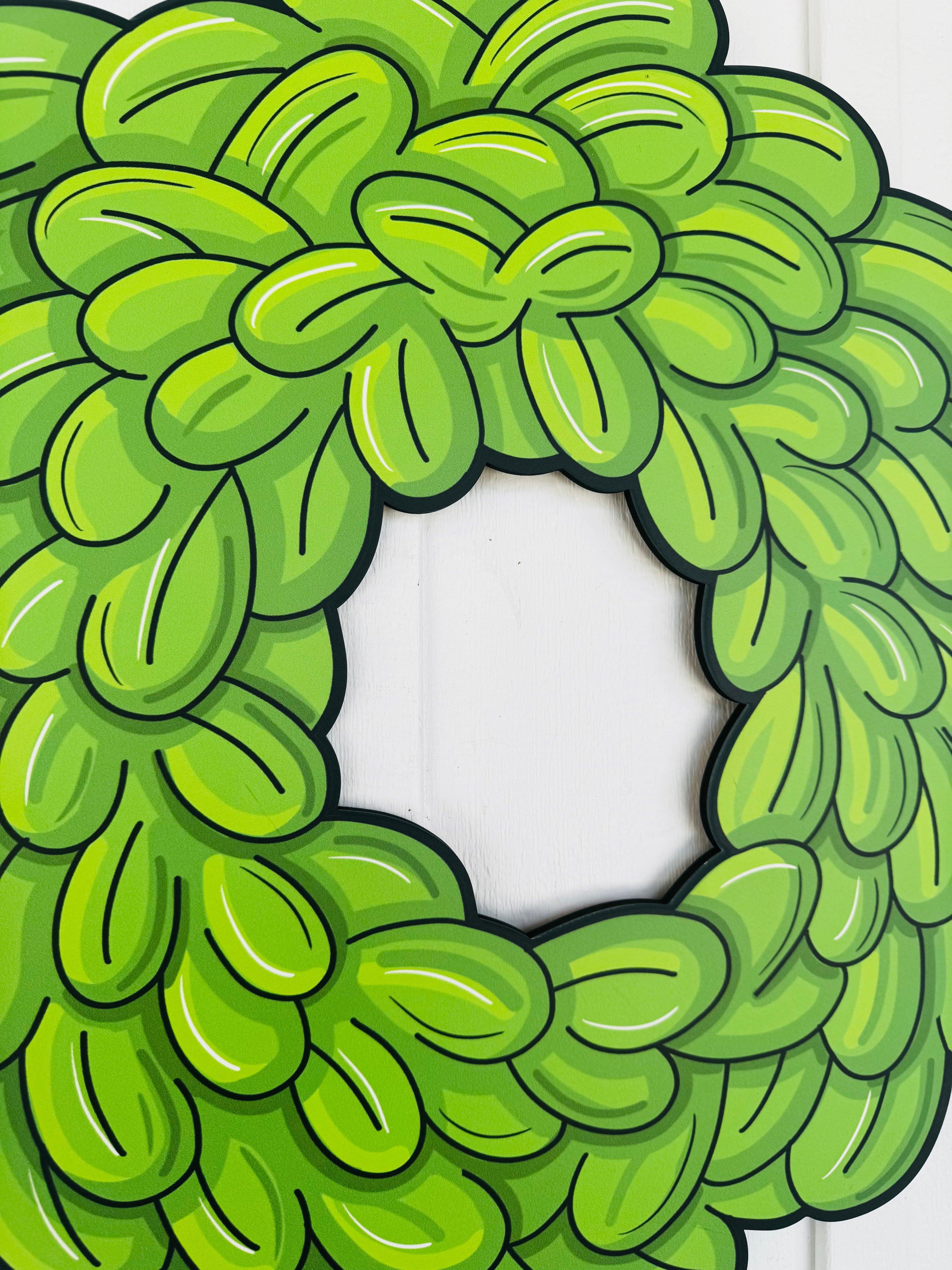 Evergreen Round Door Hanger