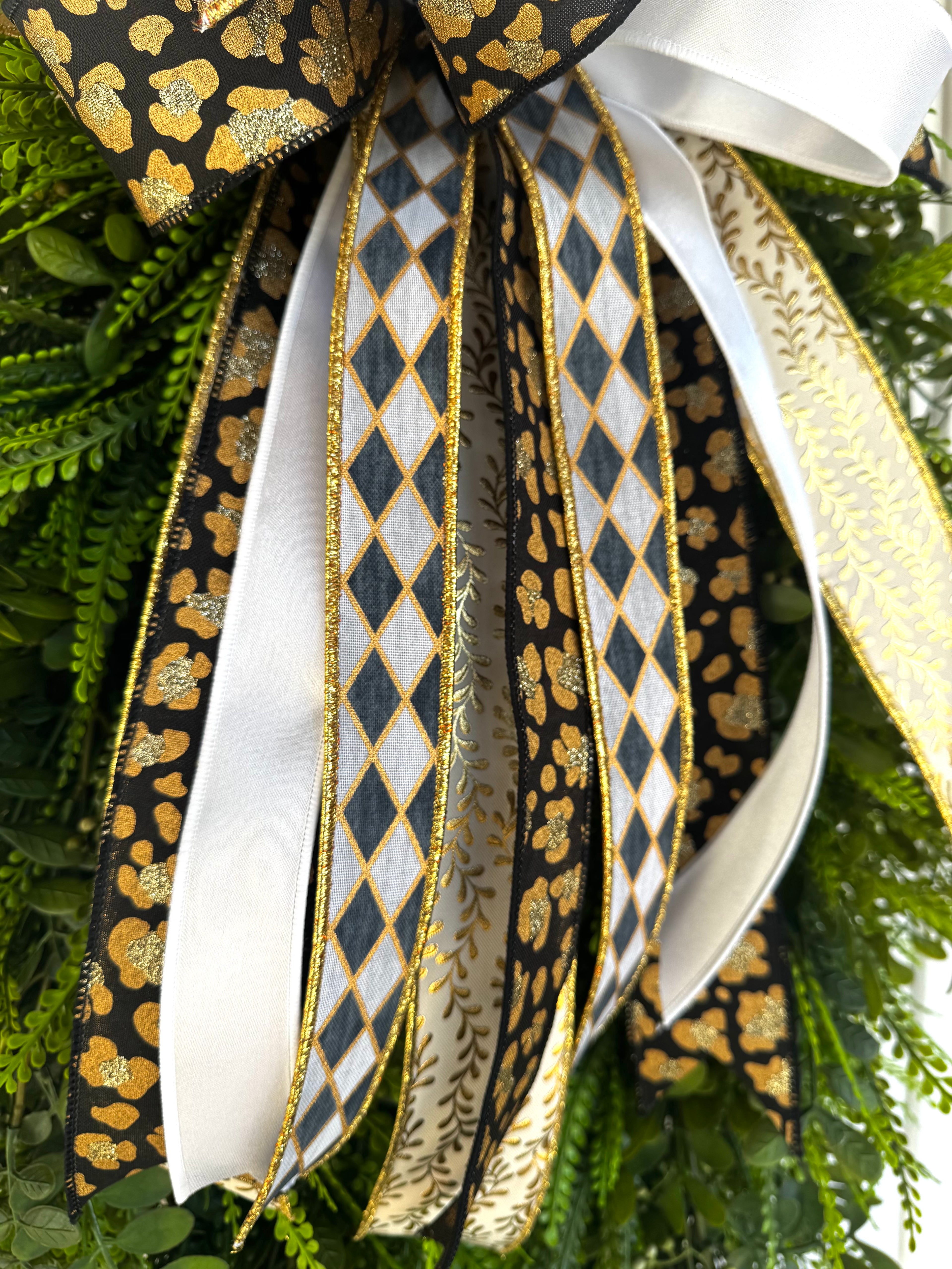 XLG Sassy Black, Gold & Cheetah