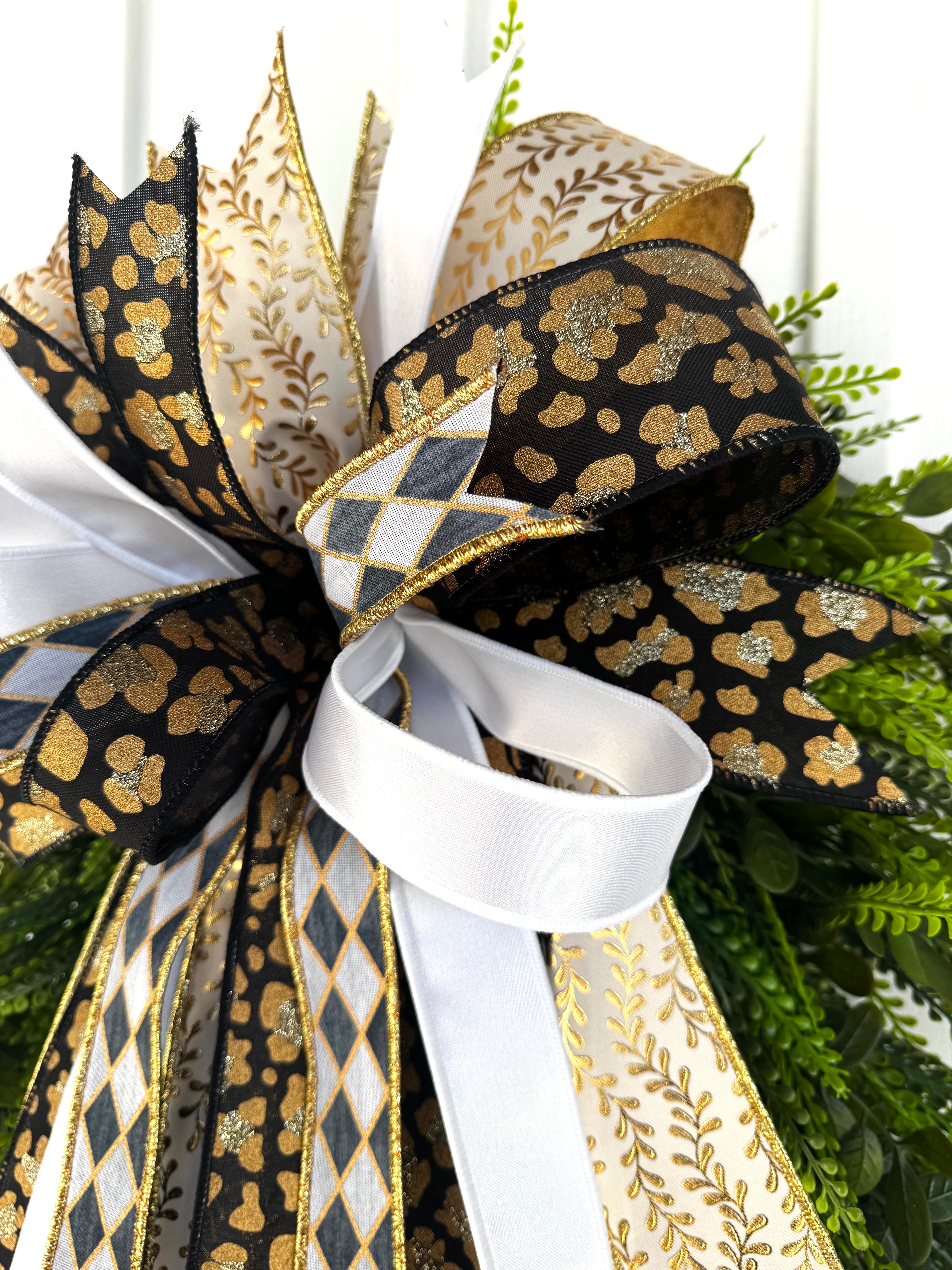 XLG Sassy Black, Gold & Cheetah