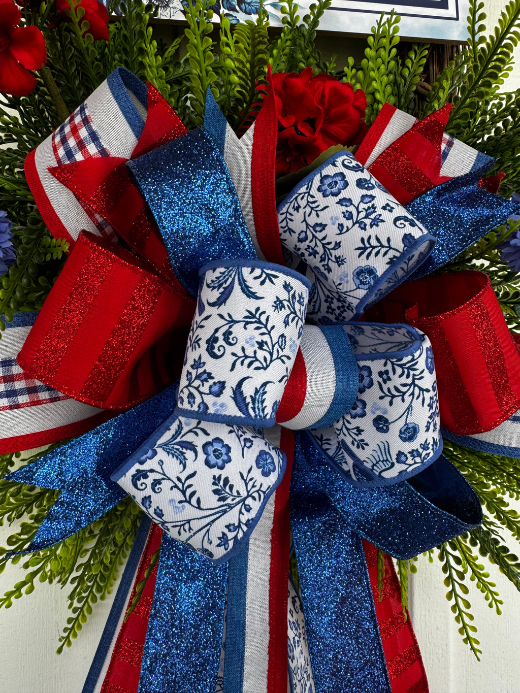 Red, White & Blue Welcome