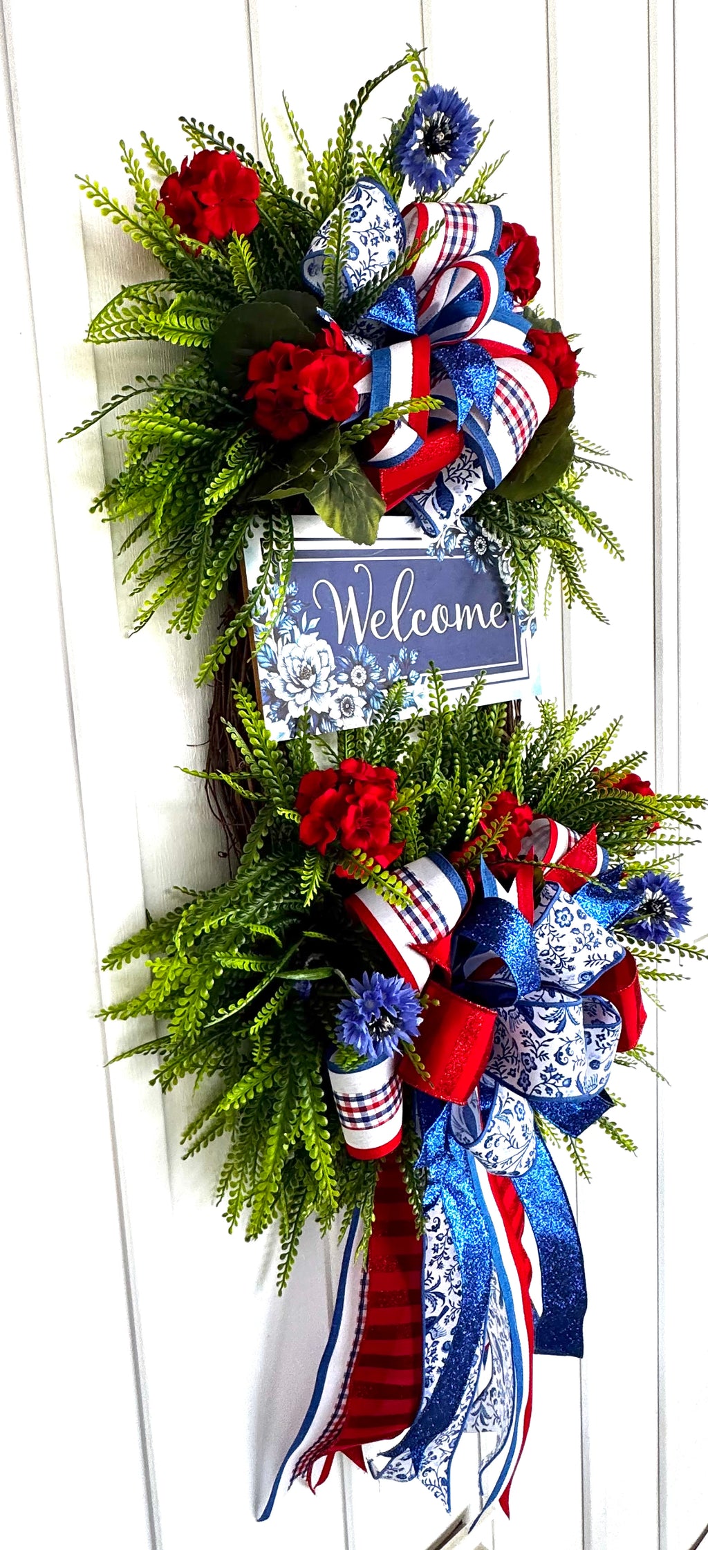 Red, White & Blue Welcome