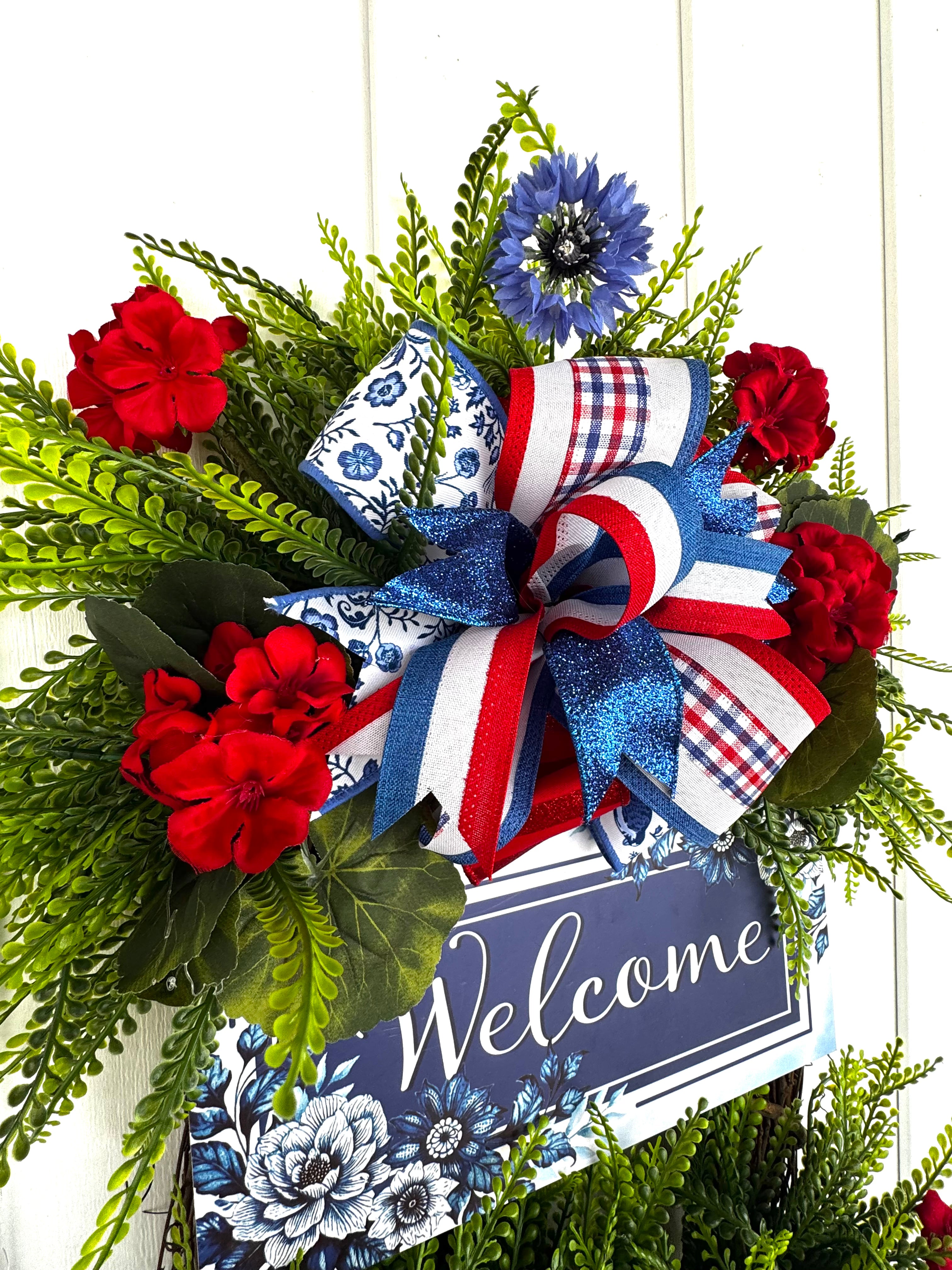 Red, White & Blue Welcome