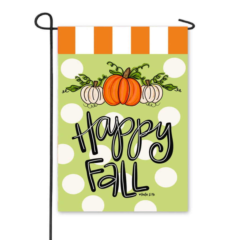 Pumpkins All Around Garden Flag